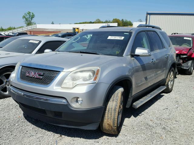 1GKER33758J197389 - 2008 GMC ACADIA SLT ვერცხლისფერი ფოტო 2