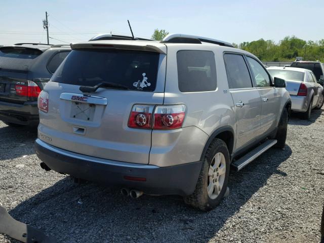 1GKER33758J197389 - 2008 GMC ACADIA SLT ვერცხლისფერი ფოტო 4