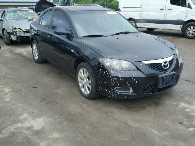 JM1BK12F881794729 - 2008 MAZDA 3 I BLACK photo 1