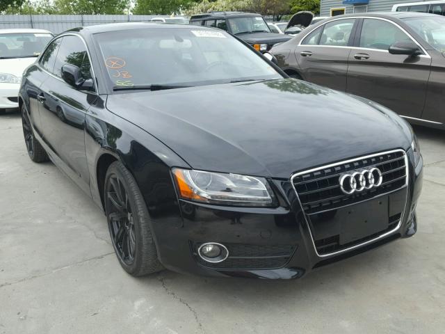 WAUVFAFR9BA038367 - 2011 AUDI A5 PRESTIG BLACK photo 1