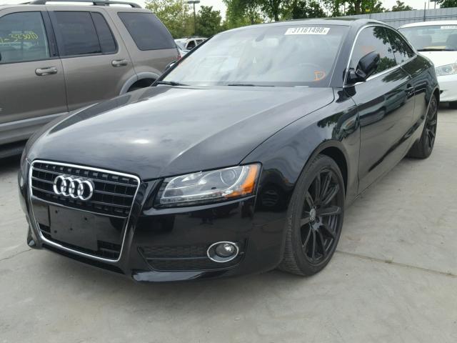 WAUVFAFR9BA038367 - 2011 AUDI A5 PRESTIG BLACK photo 2