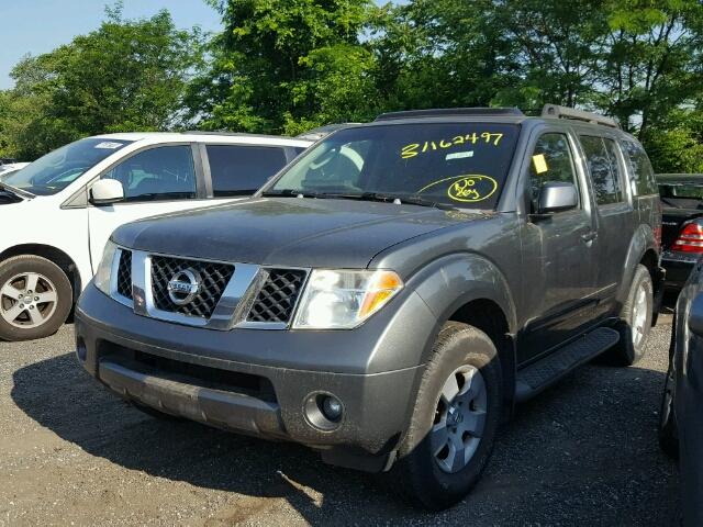 5N1AR18W77C621801 - 2007 NISSAN PATHFINDER GRAY photo 2