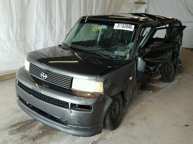 JTLKT334X54000978 - 2005 TOYOTA SCION XB Yaşıl foto 2