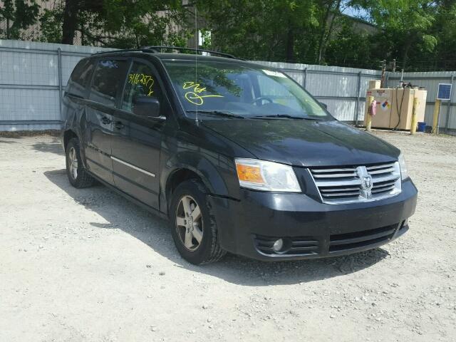 2D4RN5D13AR131149 - 2010 DODGE GRAND CARA BLACK photo 1