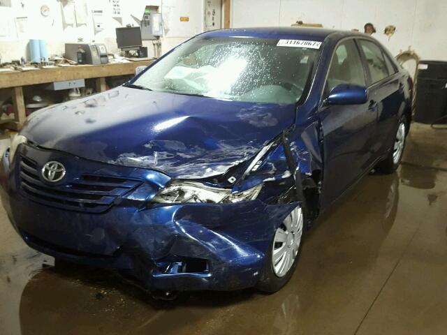 4T1BE46K07U167547 - 2007 TOYOTA CAMRY NEW BLUE photo 2