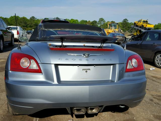 1C3AN65L76X062334 - 2006 CHRYSLER CROSSFIRE BLUE photo 6