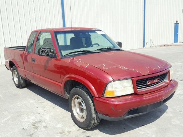 1GTCS1955Y8243490 - 2000 GMC SONOMA RED photo 1