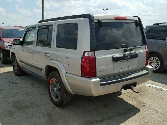 1J8HG48N07C556882 - 2007 JEEP COMMANDER Qəhvəyi foto 3