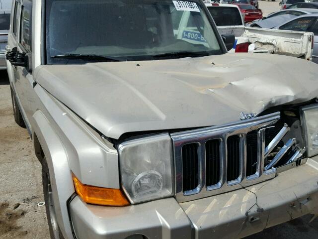 1J8HG48N07C556882 - 2007 JEEP COMMANDER Qəhvəyi foto 9