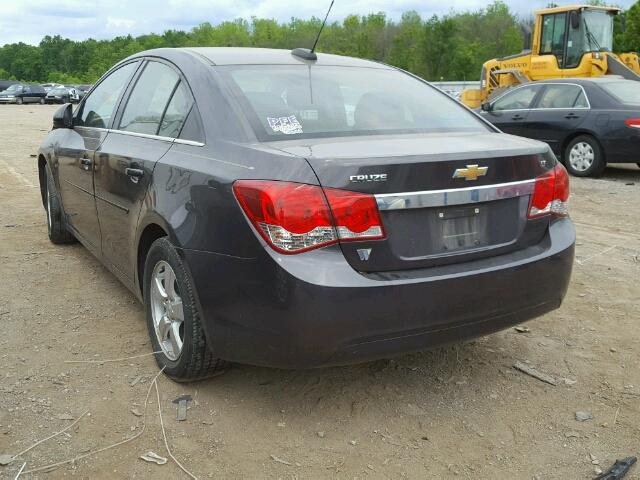 1G1PC5SB9F7166060 - 2015 CHEVROLET CRUZE LT GRAY photo 3