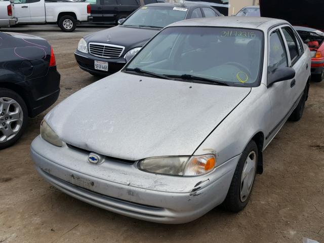 1Y1SK52812Z422453 - 2002 CHEVROLET GEO PRIZM 银色 照片 2