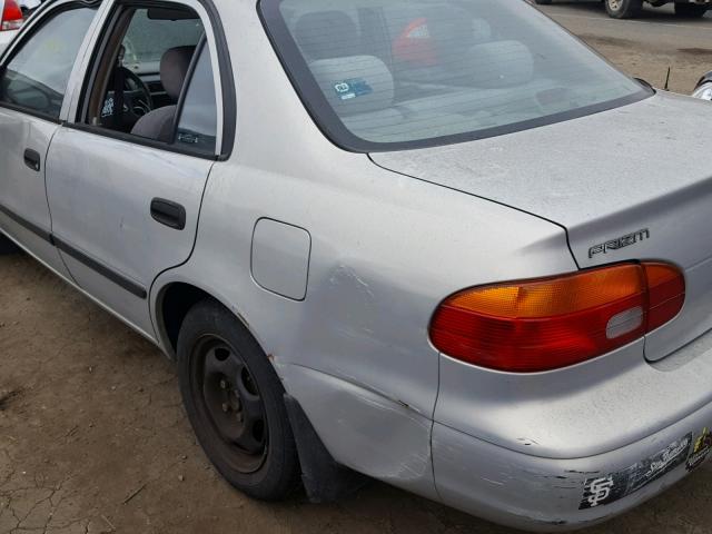 1Y1SK52812Z422453 - 2002 CHEVROLET GEO PRIZM 银色 照片 9