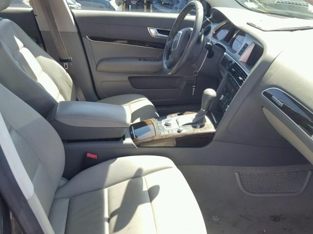 WAUEH74F27N008567 - 2007 AUDI A6 S-LINE GRAY photo 5