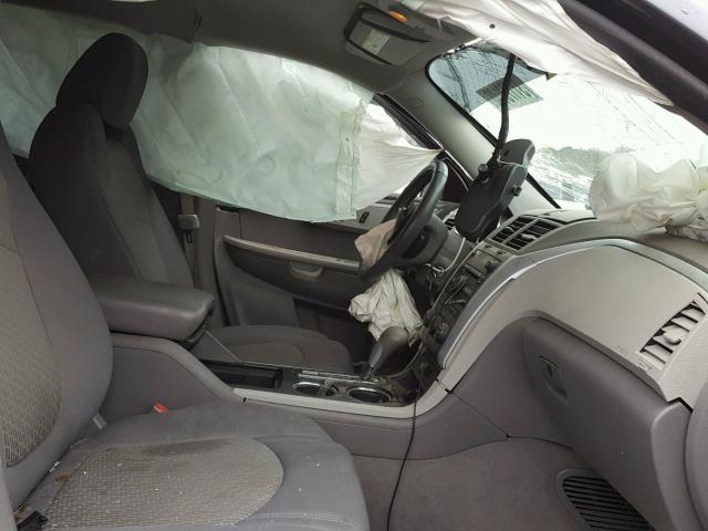 1GNKRFED7CJ304901 - 2012 CHEVROLET TRAVERSE L GRAY photo 5