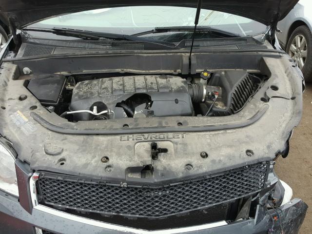 1GNKRFED7CJ304901 - 2012 CHEVROLET TRAVERSE L GRAY photo 7