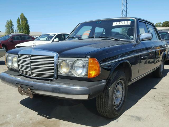 WDBAB33A6EA158573 - 1984 MERCEDES-BENZ 300 DT BLACK photo 2