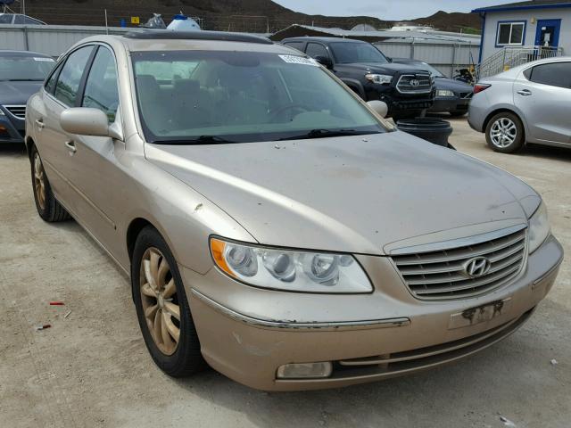 KMHFC46F16A123597 - 2006 HYUNDAI AZERA SE TAN photo 1