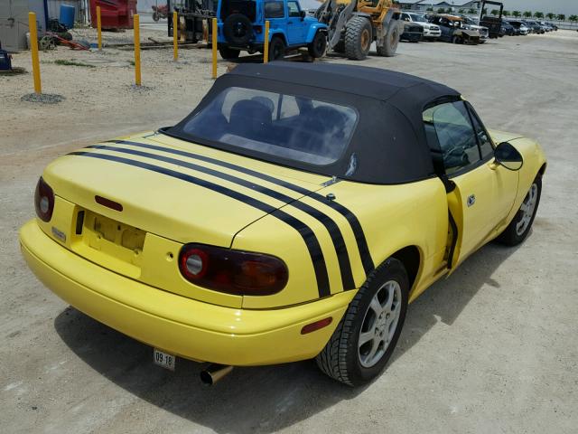 JM1NA3534V0723395 - 1997 MAZDA MX-5 MIATA YELLOW photo 4