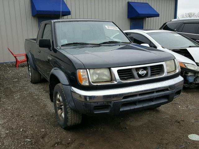 1N6ED26YXXC321696 - 1999 NISSAN FRONTIER K BLACK photo 1