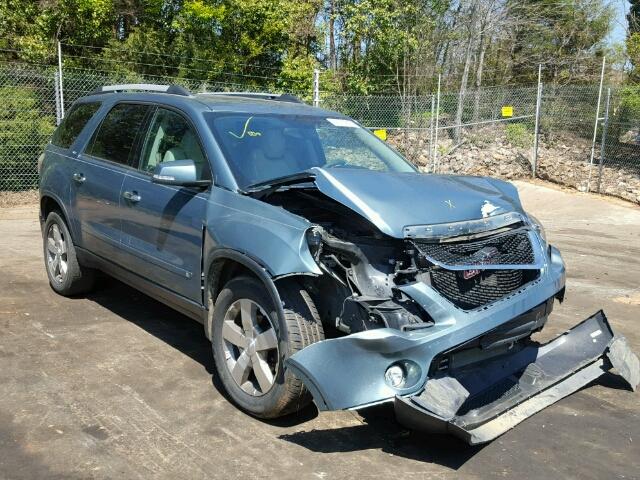 1GKLRMED5AJ129227 - 2010 GMC ACADIA SLT მწვანე ფოტო 1