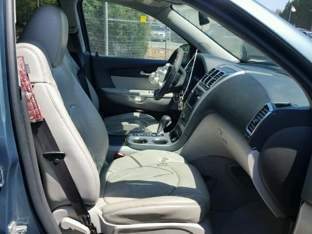 1GKLRMED5AJ129227 - 2010 GMC ACADIA SLT მწვანე ფოტო 5