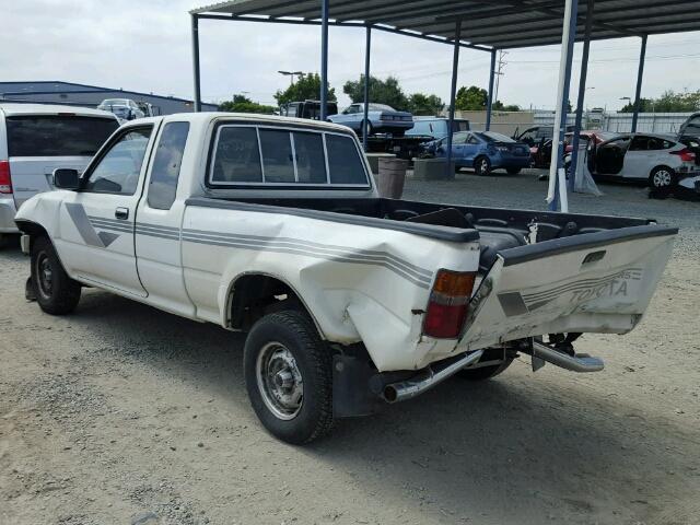 JT4VN93G9K0003227 - 1989 TOYOTA PICKUP 1/2 WHITE photo 3