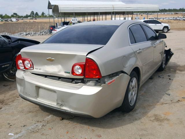 1G1ZA5EU4BF362290 - 2011 CHEVROLET MALIBU LS 金色 照片 4