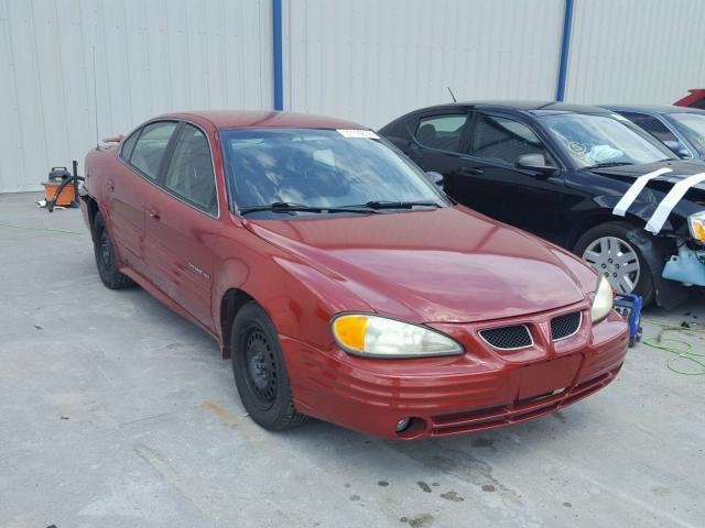 1G2NF52T61M640740 - 2001 PONTIAC GRAND AM S RED photo 1