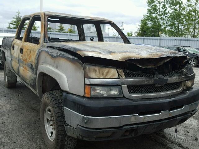 1GCHK23114F125587 - 2004 CHEVROLET SILVERADO GRAY photo 9