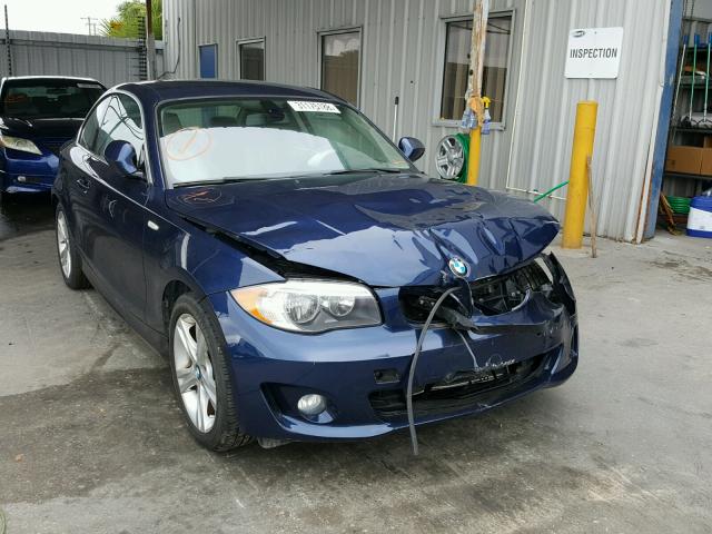 WBAUP7C55CVP22811 - 2012 BMW 128 I BLUE photo 1