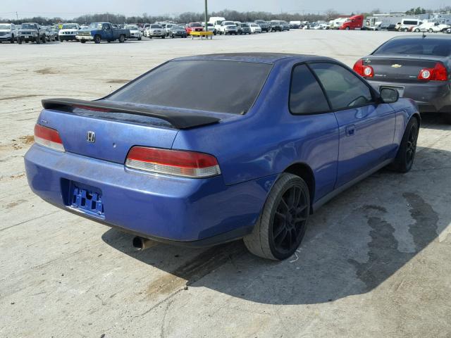 JHMBB62491C001409 - 2001 HONDA PRELUDE BLUE photo 4