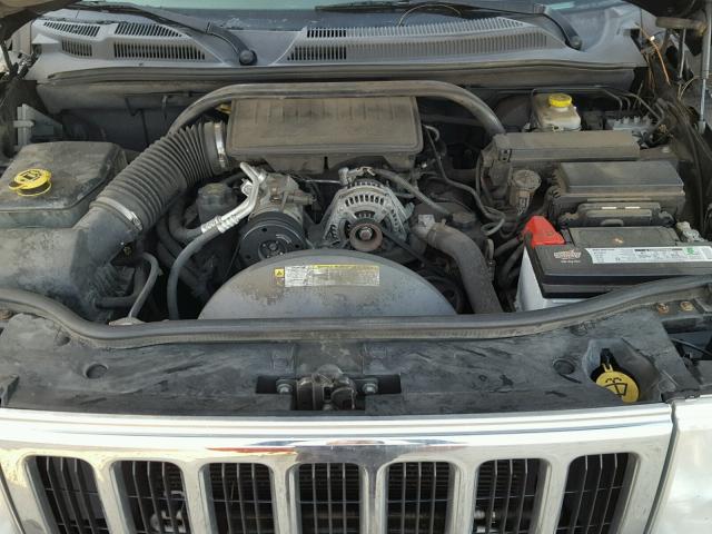 1J8HG48K87C576836 - 2007 JEEP COMMANDER BLACK photo 7