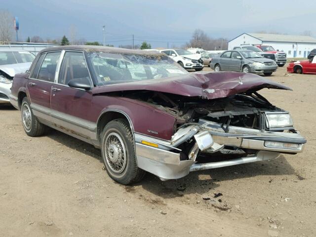 1G4CU54C3K1663137 - 1989 BUICK ELECTRA UL MAROON photo 1