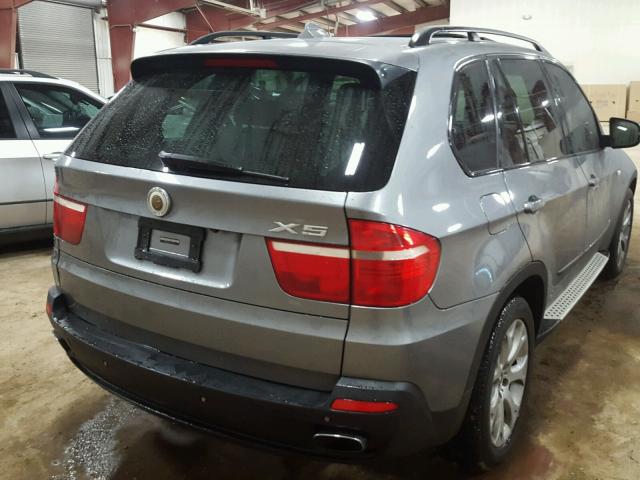 5UXFE83577LZ37713 - 2007 BMW X5 4.8I GRAY photo 4