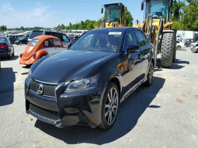 JTHCE1BLXE5026027 - 2014 LEXUS GS BLACK photo 2