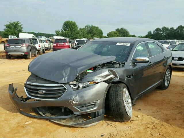 1FAHP2J85FG140677 - 2015 FORD TAURUS LIM GRAY photo 2