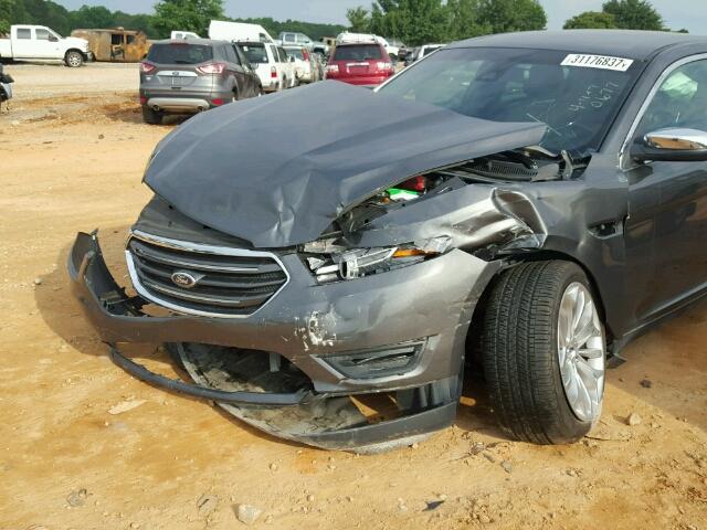 1FAHP2J85FG140677 - 2015 FORD TAURUS LIM GRAY photo 9