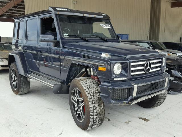 WDCYC5FF8HX274207 - 2017 MERCEDES-BENZ G 550 BLUE photo 1