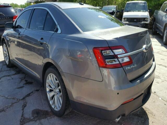 1FAHP2F87DG191331 - 2013 FORD TAURUS LIM GRAY photo 3