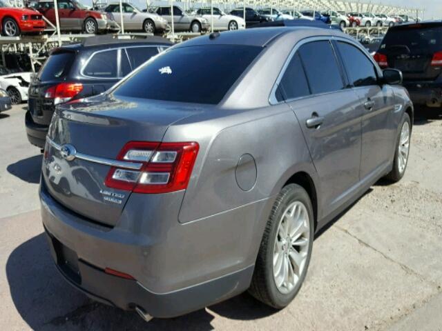 1FAHP2F87DG191331 - 2013 FORD TAURUS LIM GRAY photo 4