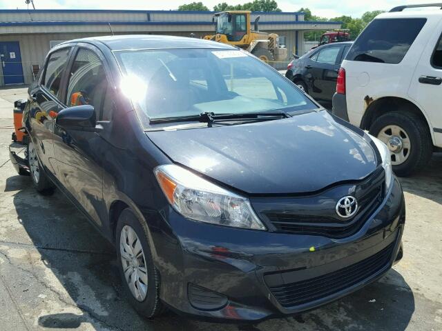 JTDKTUD30CD529425 - 2012 TOYOTA YARIS BLACK photo 1