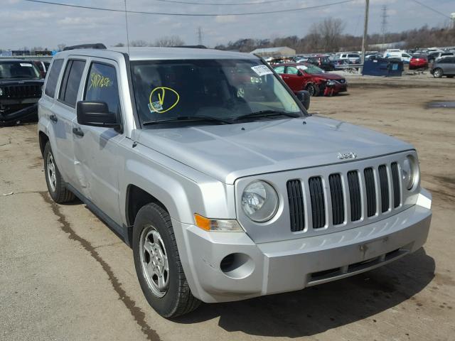 1J4FT28B19D183086 - 2009 JEEP PATRIOT SP SILVER photo 1