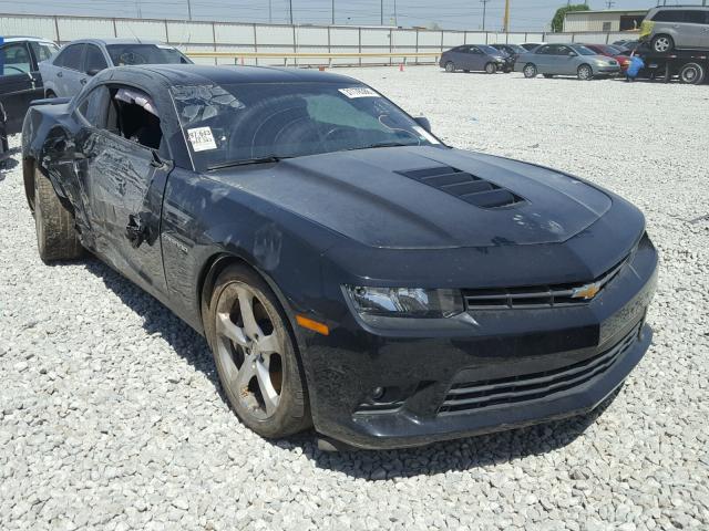 2G1FG1EWXF9152920 - 2015 CHEVROLET CAMARO SS BLACK photo 1