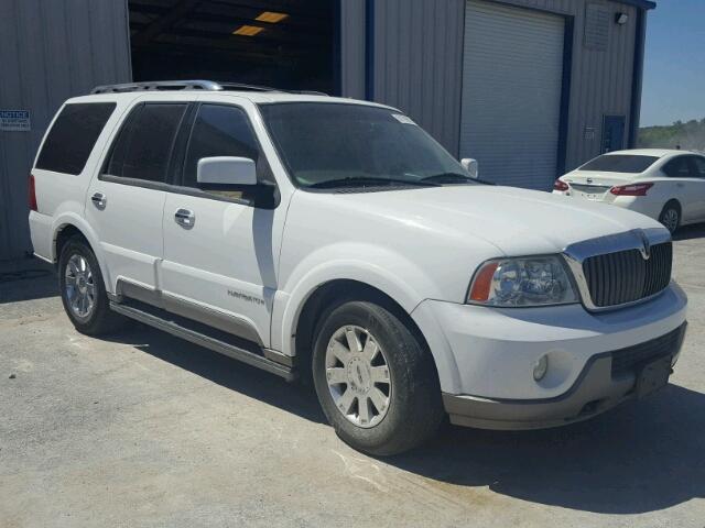 5LMFU27R74LJ19465 - 2004 LINCOLN NAVIGATOR WHITE photo 1