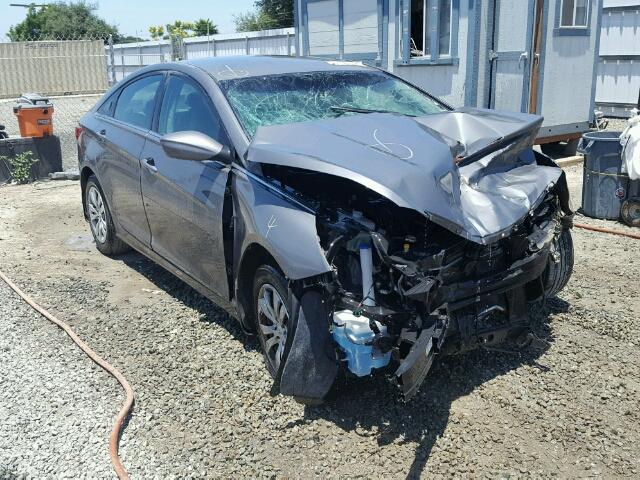 5NPEB4AC4CH426684 - 2012 HYUNDAI SONATA GLS GRAY photo 1