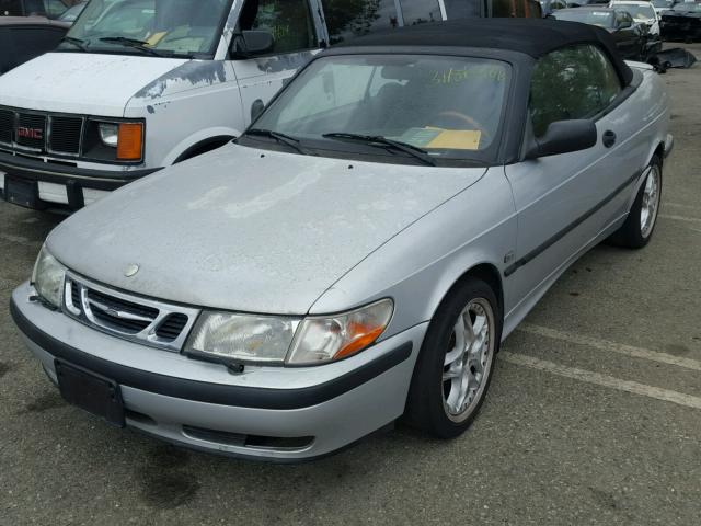 YS3DD78H0Y7002674 - 2000 SAAB 9-3 SILVER photo 2