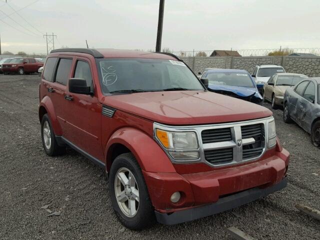 1D8GU28K17W663705 - 2007 DODGE NITRO SXT RED photo 1