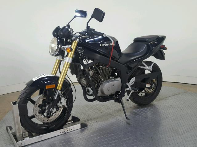 KM4MJ527481104791 - 2008 HYOSUNG GT250 BLACK photo 4