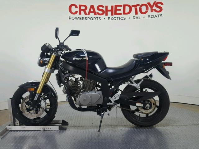 KM4MJ527481104791 - 2008 HYOSUNG GT250 BLACK photo 5