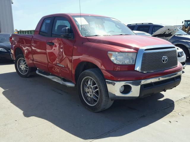 5TFRM5F10BX031526 - 2011 TOYOTA TUNDRA DOU RED photo 1